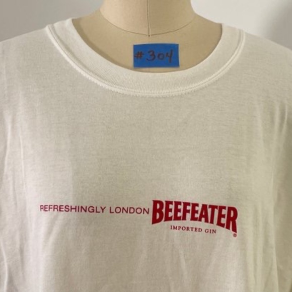 BEEFEATER GIN "Refreshingly London" Promo T-Shirt, XL - Picture 2 of 5